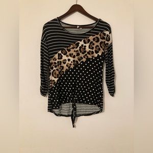 3/4 inch patterned tie tee